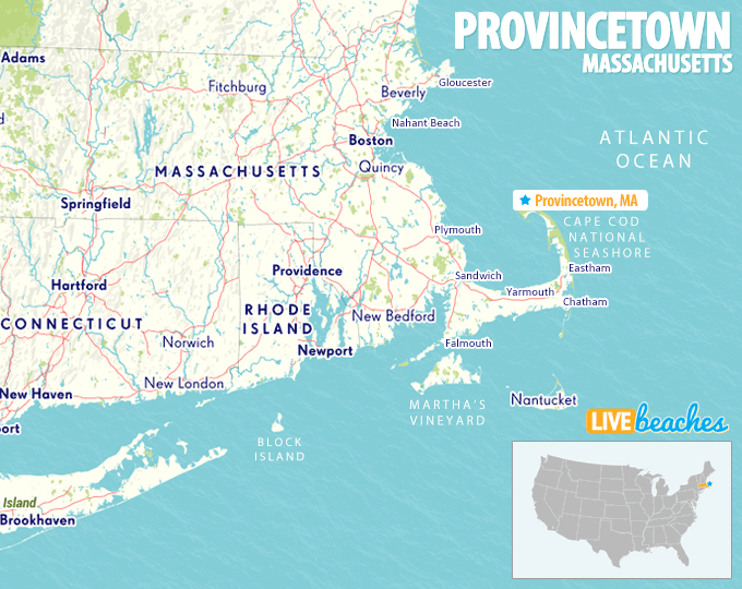 Massachusetts Provincetown Map 680x480 