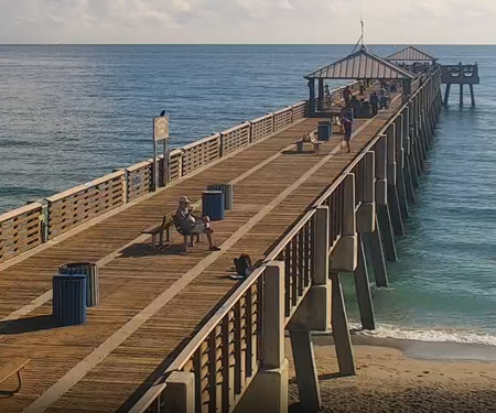 Juno Beach Park & Pier Webcam, Juno Beach, FL