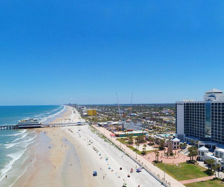 Daytona Beach Boardwalk & Pier Webcam