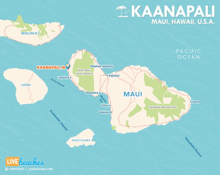 Kaanapali Beach, Maui Webcam - Live Beaches