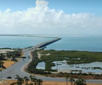 Queen Isabella Memorial Causeway in South Padre Island, Texas, La Copa Inn