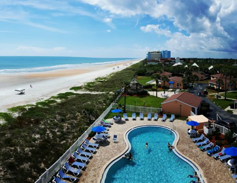 Coral Sands Resort Beach Webcam in Ormond Beach, FL