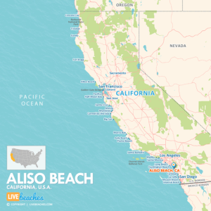 Aliso Beach, CA Map | Large Printable - LiveBeaches.com