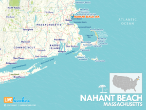 Nahant Beach Massachusetts Map, USA, Nearby Beaches & Coastal Towns | LiveBeaches.com