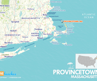 Provincetown Massachusetts Map, USA, Nearby Beaches & Coastal Towns | LiveBeaches.com