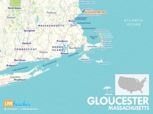 Gloucester, Massachusetts Map, Nearby Beaches & Coastal Towns | LiveBeaches.com