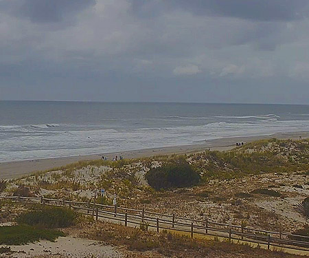 Stone Harbor Beach Patrol Beach Cam, South View Jersey Shore