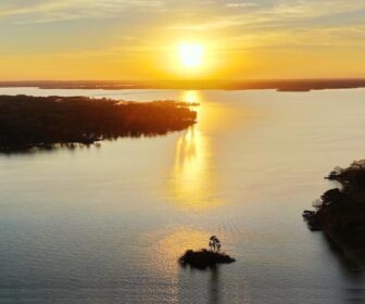 Lake Conroe, Texas Live Sunset Webcam