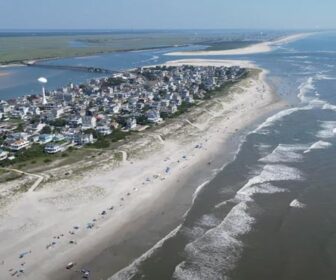 Aerial Tour of Strathmere Beach, NJ