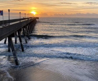 Johnnie Mercers Fishing Pier Webcam, North View, Wrightsville Beach, North Carolina