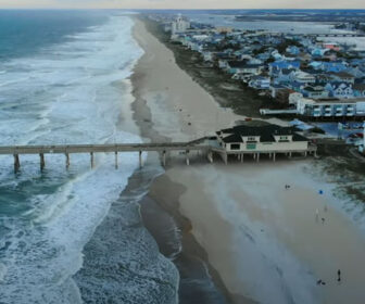 Johnnie Mercers Fishing Pier Webcam, South View, Wrightsville Beach, North Carolina