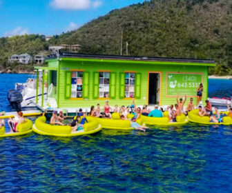 Live Webcam from Floating Taco Boat, US Virgin Islands, St John, Coral Bay